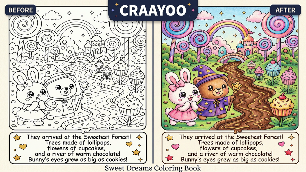 Craayoo kids coloring books